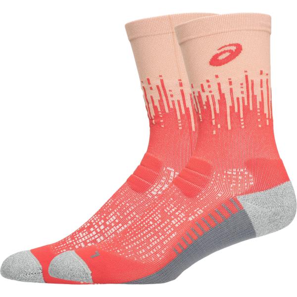 Asics Calze Performance Run Sock Crew CORAL REEF/MOJAVE Tifoshop
