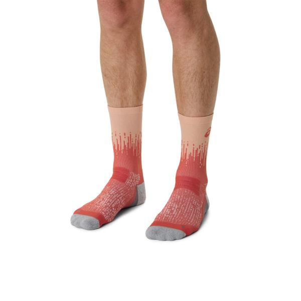 Asics Calze Performance Run Sock Crew CORAL REEF/MOJAVE Tifoshop