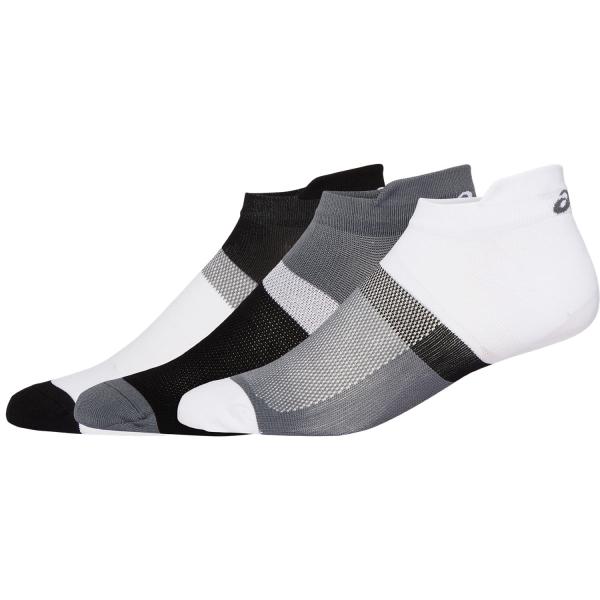 Asics Calze 3ppk Color Block Ankle Sock PERFORMANCE BLACK Tifoshop