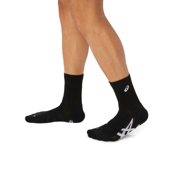 Asics Calze Court+ Tennis Crew Sock PERFORMANCE BLACK Tifoshop