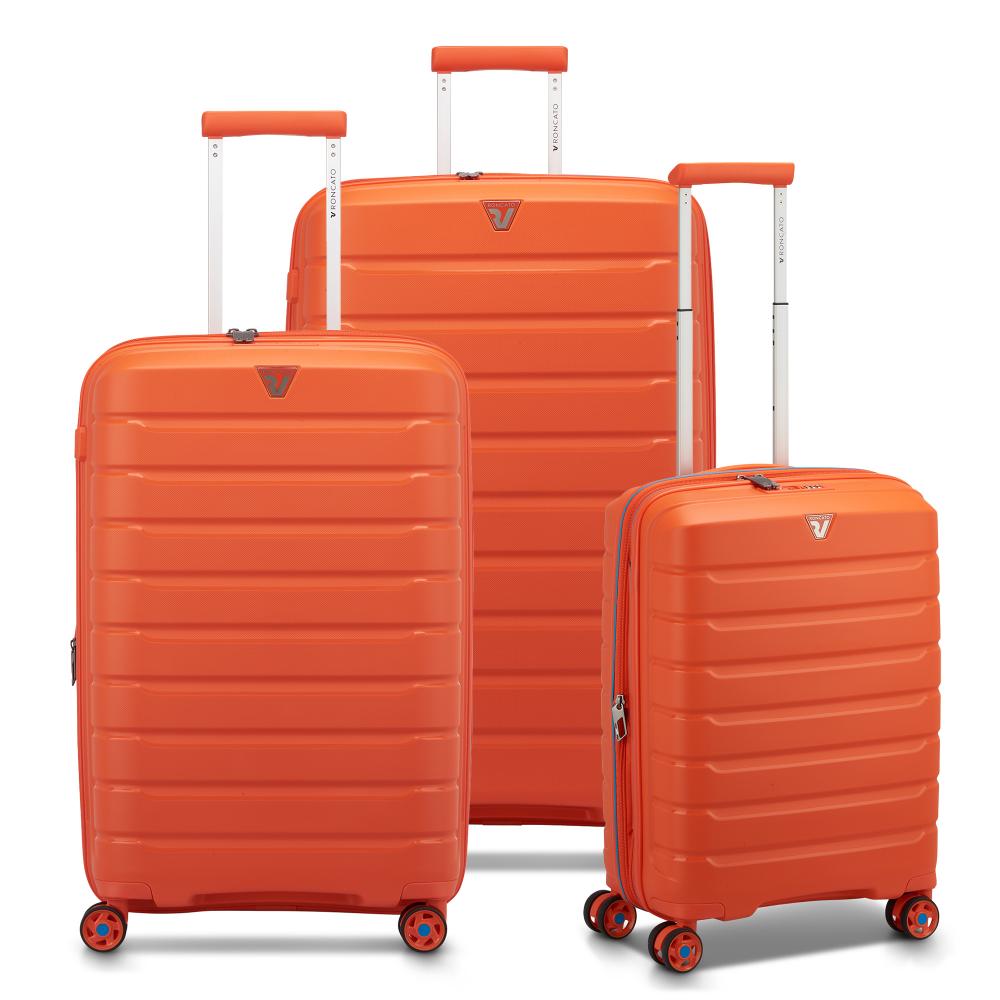 Set Di Valigie  Arancione Brillante