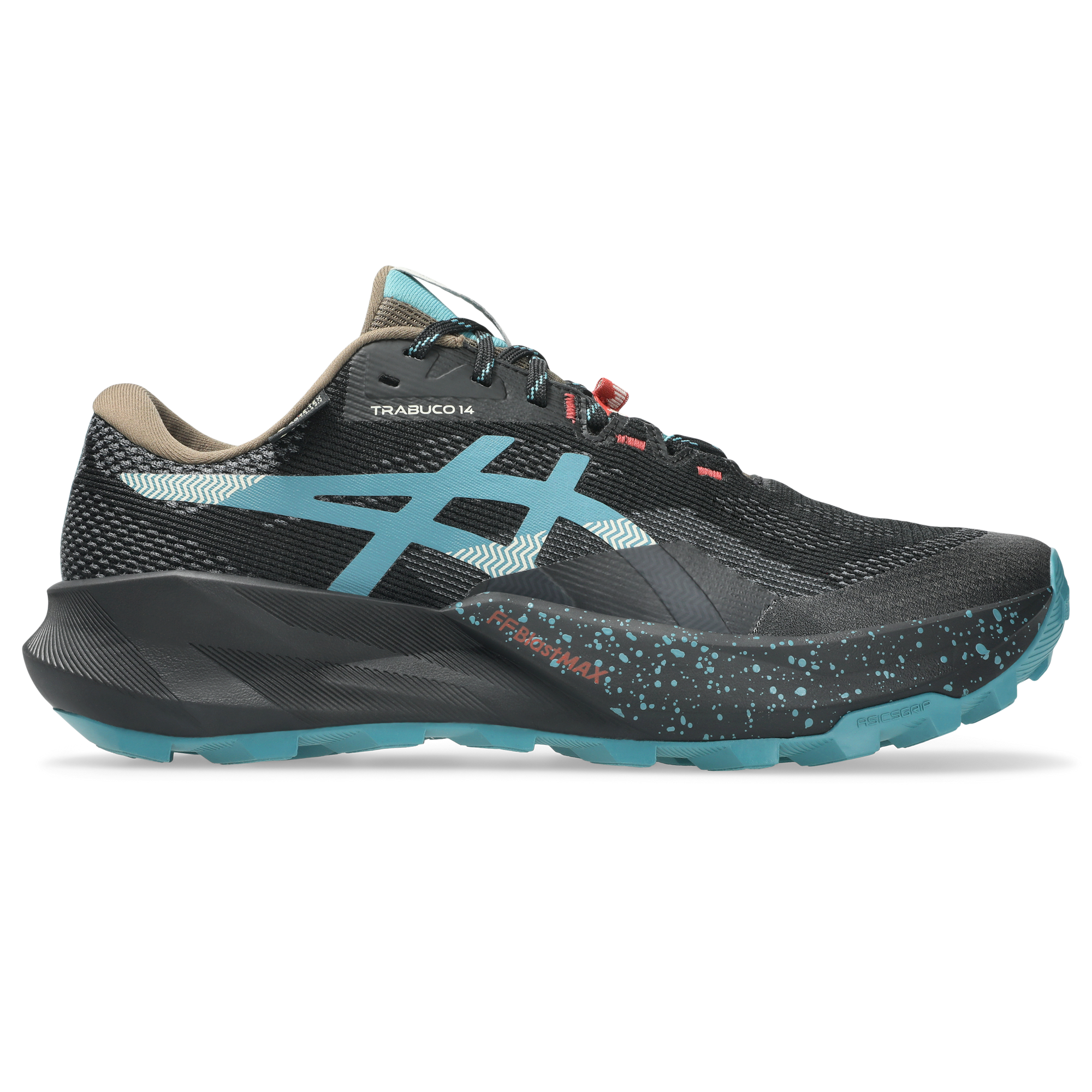 Asics scarpe running asics  trabuco 14 gtx spring summer 26 uomo black/misty pine