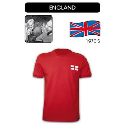 Copa Vintage Jersey  England Soccer RED