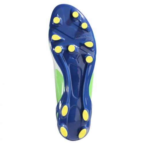 Puma Football Shoes Evospeed 1 Fg jasmine green-white-monaco blue-fluo yellow Tifoshop