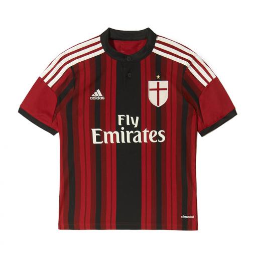Adidas Maillot De Match Home Milan Enfant  14/15 RED / BLACK