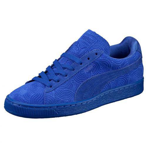 Puma Shoes Suede Classic + Colored Wn's  Woman dazzling blue-dazzling blue