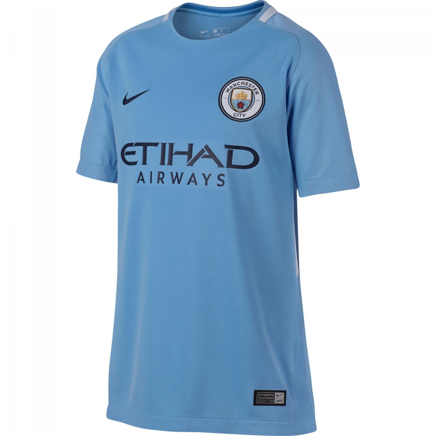 Nike Jersey Home Manchester City Junior  17/18