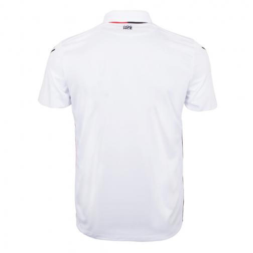 Macron Shirt Away Ogc Nice   17/18 White Tifoshop