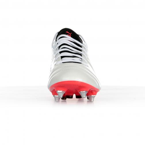 Puma Football Shoes One 17.2 Mx Sg PUMA WHITE-PUMA BLACK-FIERY CORAL Tifoshop