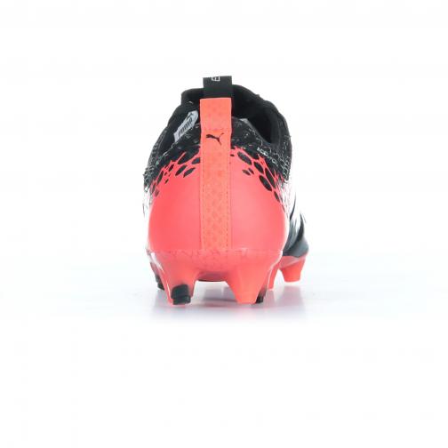 Puma Football Shoes Evopower Vigor 1l Graphic Fg PUMA BLACK-SILVER-FIERY CORAL Tifoshop
