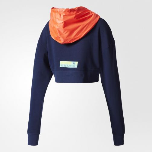 Adidas Stella Sport Felpa Icon Hoody  Donna Blu Tifoshop