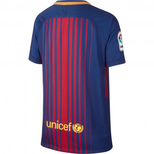 Nike Maillot De Match Home Barcelona Enfant  17/18 DEEP ROYAL BLUE/UNIVERSITY GOLD Tifoshop