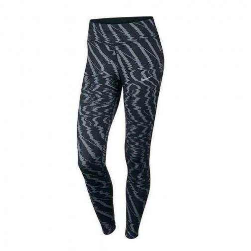 Nike Pantalone Power Essential Tight  Donna Verde/Blu
