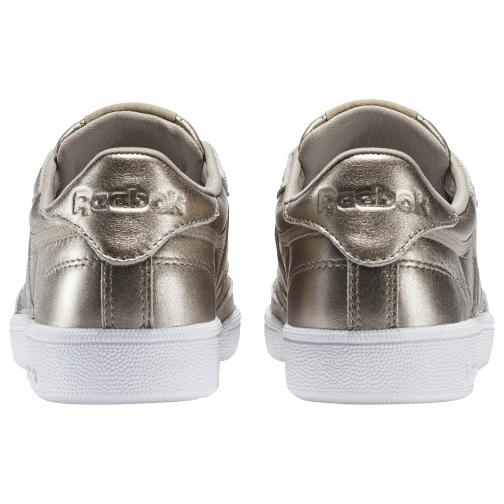 Reebok Shoes Club C Melted  Woman Pearl Met-Grey Gold/White Tifoshop