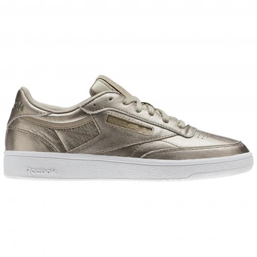 Reebok Shoes Club C Melted  Woman Pearl Met-Grey Gold/White
