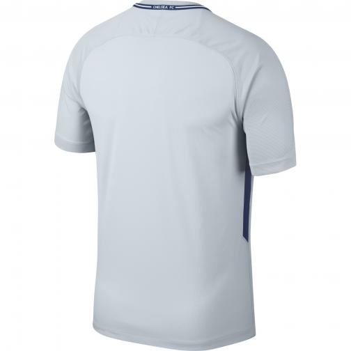 Nike Shirt Away Chelsea   17/18 PURE PLATINUM/RUSH BLUE Tifoshop