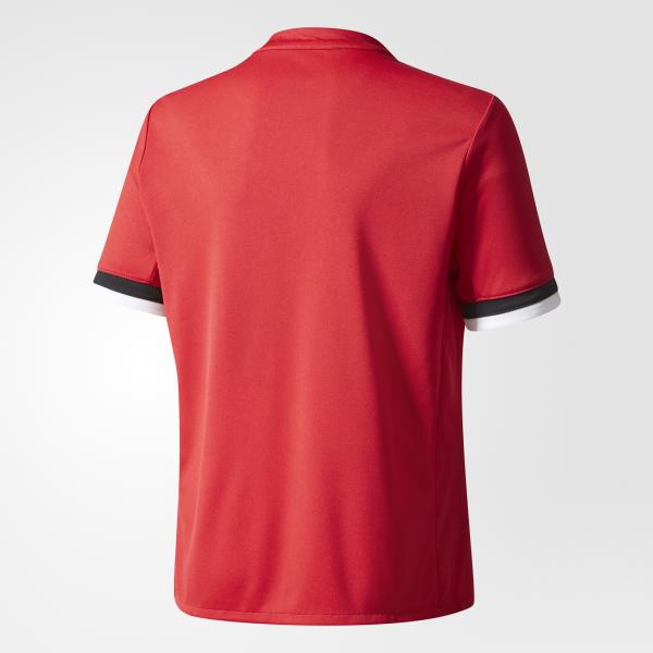 Adidas Maglia Gara Home Manchester United Junior  17/18 Rosso Tifoshop