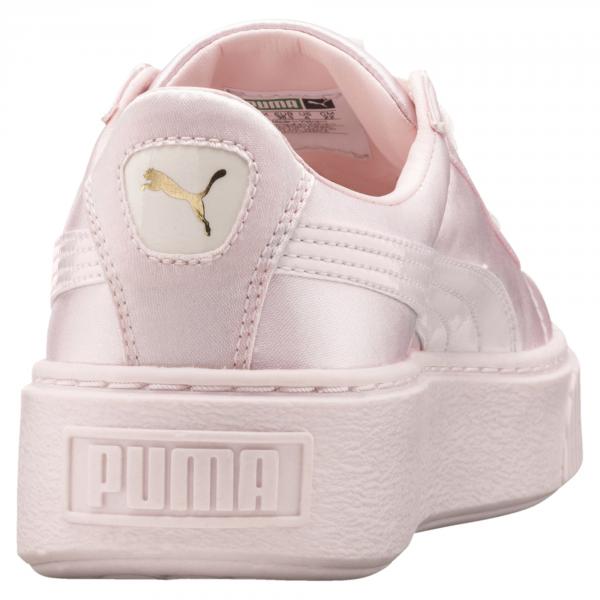 Puma Chaussures Basket Platform Tween Ps  Enfant PEARL-PEARL Tifoshop