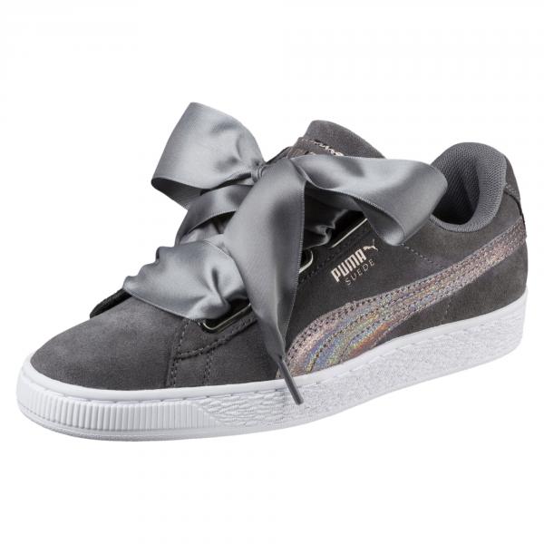 Puma Chaussures Suede Heart Lunalux  Femmes SMOKED PEARL