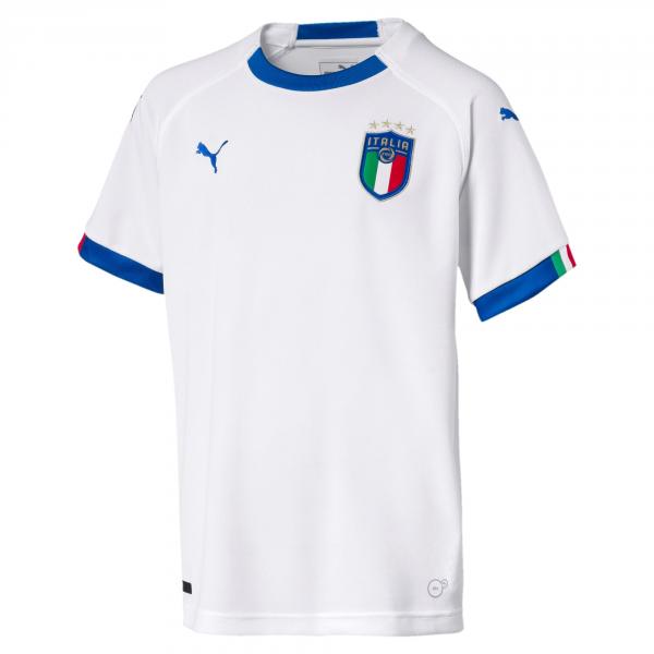 Puma Maglia Gara Away Italia Junior  18/20 Bianco