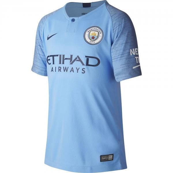 Nike Shirt Home Manchester City Juniormode  18/19 FIELD BLUE/MIDNIGHT NAVY/MIDNIGHT NAVY