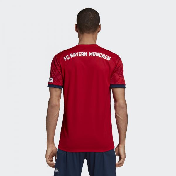 Adidas Shirt Home Bayern Monaco   18/19 RED Tifoshop