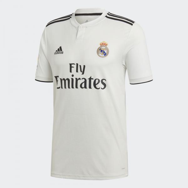 Adidas Shirt Home Real Madrid   18/19 Core White / Black