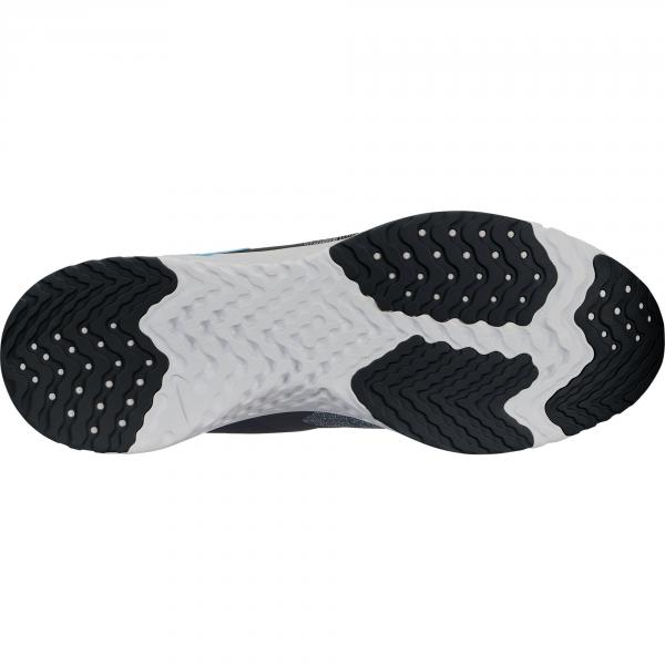 Nike Chaussures Odyssey React Flyknit 2 BLACK/BLUE FURY-AVIATOR GREY Tifoshop