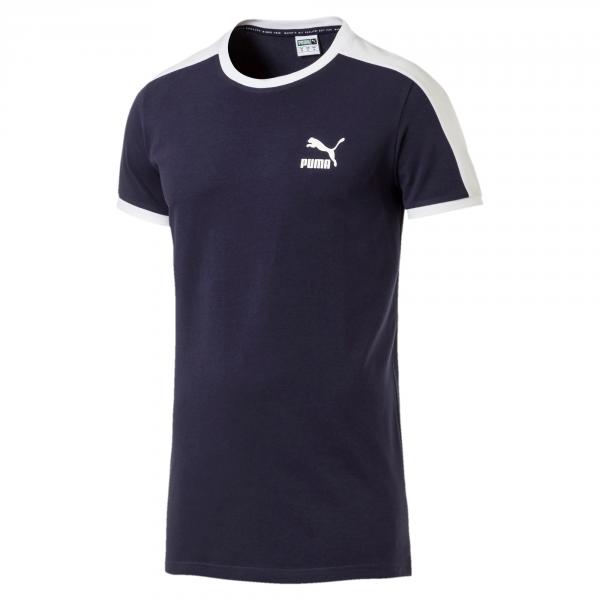 Puma T-shirt Iconic T7 Slim Blu