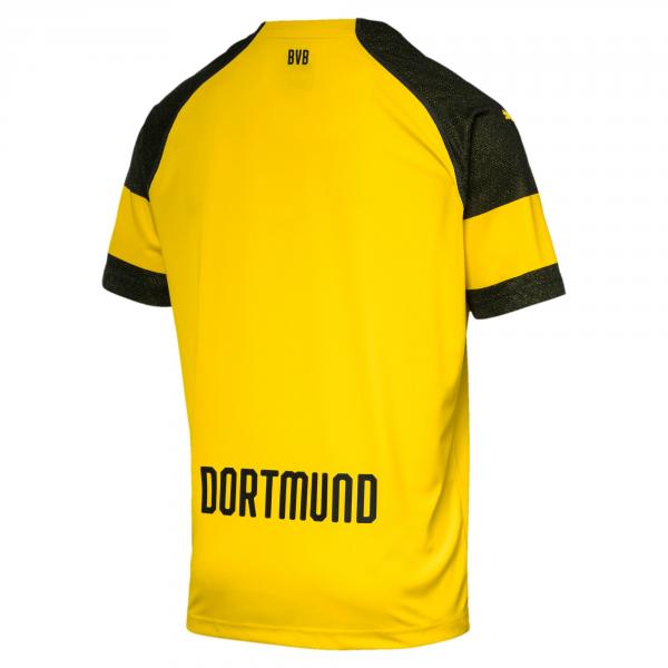 Puma Maillot De Match Home Borussia Dortmund   18/19 Cyber Yellow Tifoshop