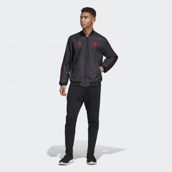 Adidas Felpa Prematch Manchester United Nero Tifoshop