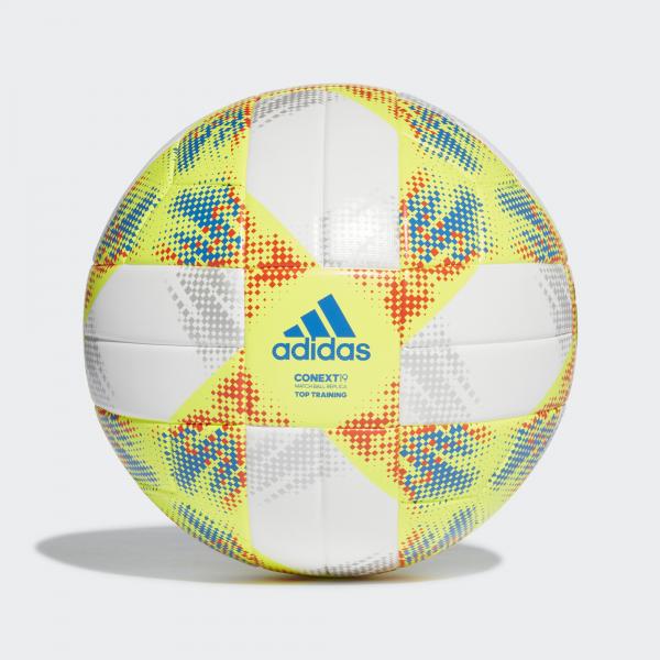 Adidas Ball Conext 19 Top Training White / Solar Yellow / Solar Red / Football Blue