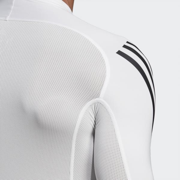 Adidas Trikot Alphaskin Sport+ 3-stripes    2019 White Tifoshop