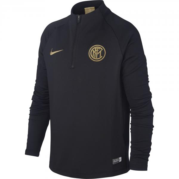 Nike Sweater  Inter Junior BLACK/BLACK/TRULY GOLD