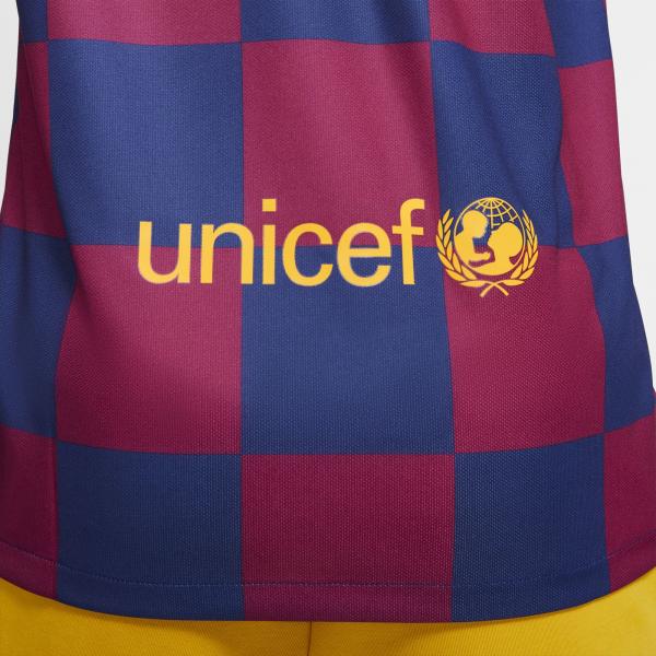 Nike Maglia Gara Home Barcellona   19/20 Blu Tifoshop
