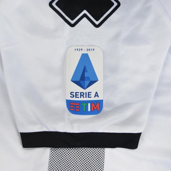 Errea Jersey Home Parma   19/20 White Black Tifoshop