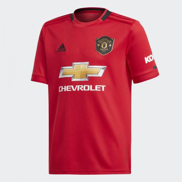 Adidas Maillot De Match Home Manchester United Enfant  19/20 real red
