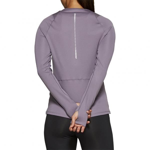 Asics Sweater Lite-show 2 Ls  Woman Lavender Grey Tifoshop