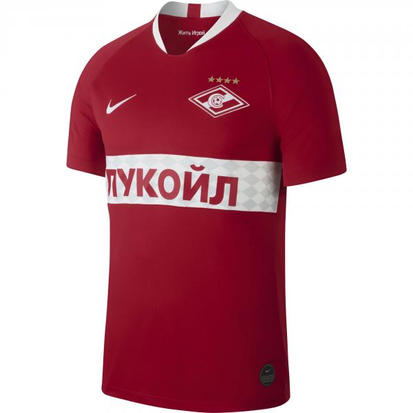 Nike Jersey Home Spartak Mosca   19/20 University Red/White