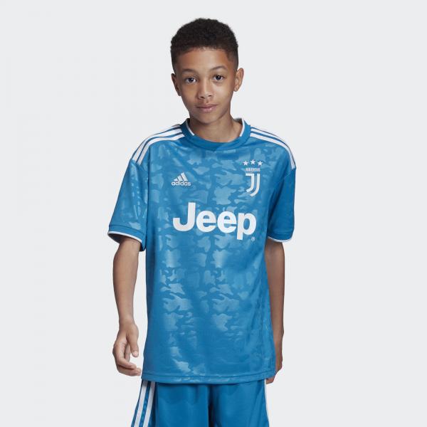 Adidas Maglia Gara Terza Juventus Junior  19/20 Blu Tifoshop