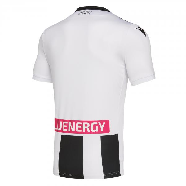 Macron Maglia Gara Home Udinese   19/20 BIANCO/NERO Tifoshop