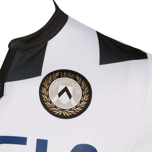 Macron Maglia Gara Home Udinese   19/20 BIANCO/NERO Tifoshop