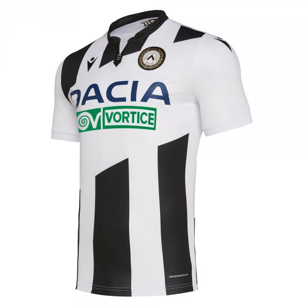Macron Maillot De Match Home Udinese   19/20 WHITE/BLACK