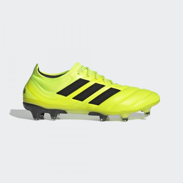 Adidas Football Shoes Copa 19.1 Fg SYELLO/CBLACK/SYELLO