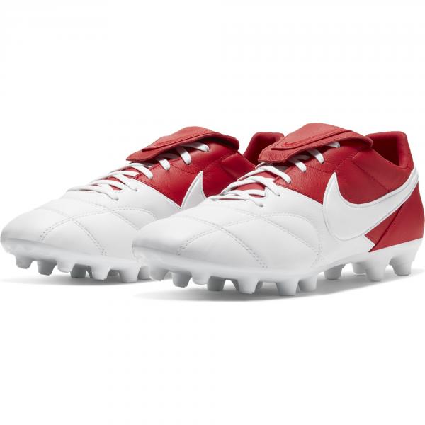 Nike Football Shoes Premier Ii Fg  Junior UNIVERSITY RED/WHITE-UNIVERSITY RED Tifoshop