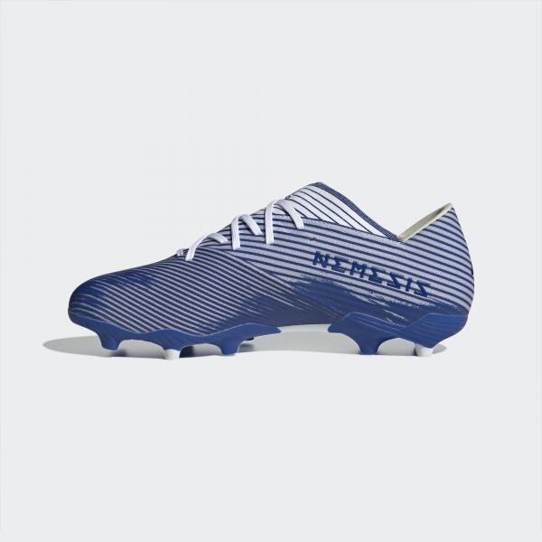 Adidas Chaussures De Football Nemeziz 19.2 Fg ftwr white/team royal blue/team royal blue Tifoshop