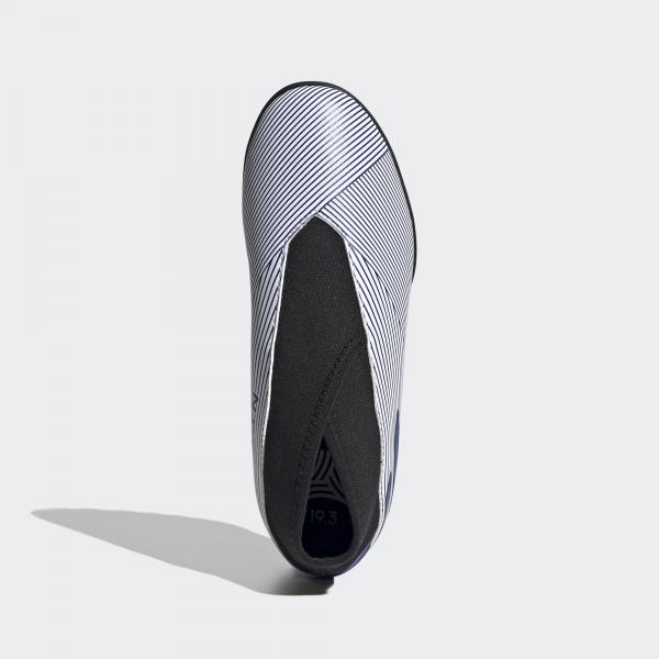 Adidas Scarpe Calcetto Nemeziz 19.3 Ll Tf J  Junior Bianco Tifoshop