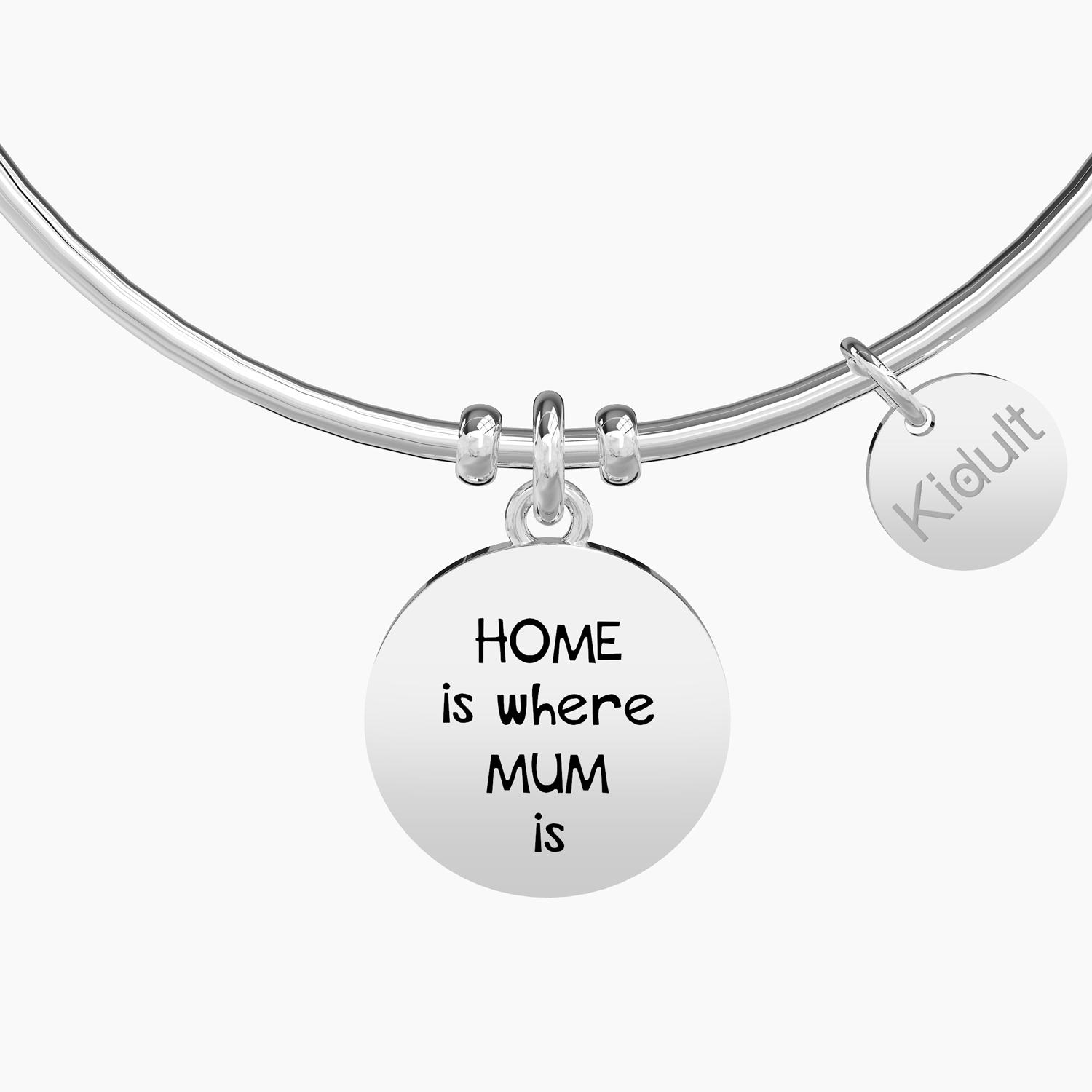 Bracciale Con Ciondolo Per Mamma – Scritta Inglese "To My Beautiful Mum" – Regalo Festa Della Mamma