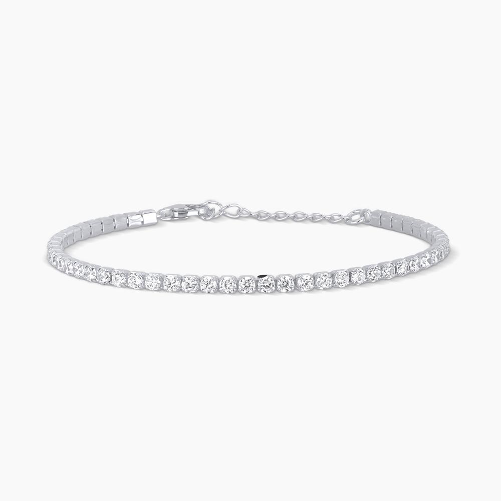 Mabina Gioielli Bracciale Mini Tennis, Taglia: Unica