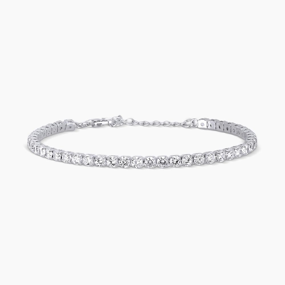 Mabina Gioielli Bracciale Mini Tennis, Taglia: Unica
